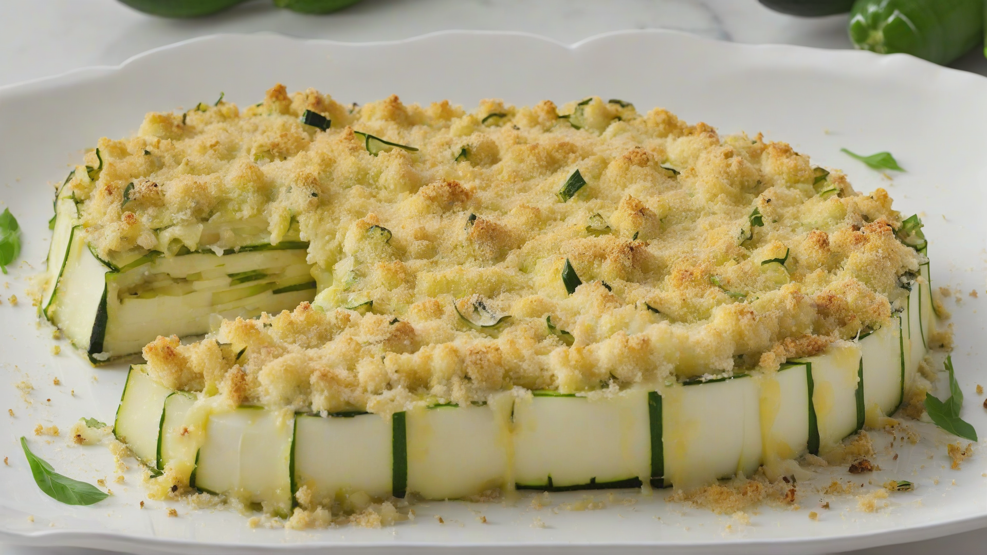 zucchini al forno gratinati